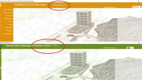 Actualización de Nomenclator for Revit y Nomenclator Manager
