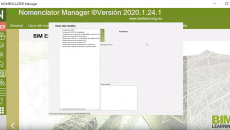 Nomenclator Manager como única utilidad para redactar el BEP y consultarlo desde Revit
