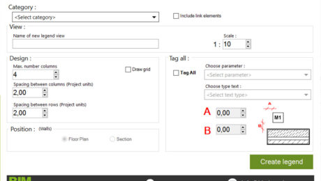 TagLegends para Revit® por Bimlearning